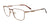 EasyClip EC588 Eyeglasses with Clip-on Sunglasses | Size 53 / Brown