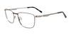 EasyClip EC588 Eyeglasses with Clip-on Sunglasses | Size 53 / Grey