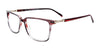 EasyClip EC589 Eyeglasses with Clip-on Sunglasses | Size 55 / Brown & Grey Gradient