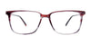EasyClip EC589 Eyeglasses with Clip-on Sunglasses | Size 55 / Blue & Grey