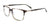 EasyClip EC589 Eyeglasses with Clip-on Sunglasses | Size 55 / Grey Gradient