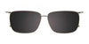 EasyClip EC589 Eyeglasses with Clip-on Sunglasses | Size 55 / Clip Only (Color №050)