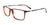 EasyClip EC590 Eyeglasses with Clip-on Sunglasses | Size 54 / Brown Striped