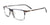 EasyClip EC590 Eyeglasses with Clip-on Sunglasses | Size 54 / Grey Striped