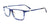 EasyClip EC590 Eyeglasses with Clip-on Sunglasses | Size 54 / Blue Striped
