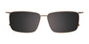 EasyClip EC590 Eyeglasses with Clip-on Sunglasses | Size 54 / Clip Only (Color №020)