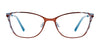 EasyClip EC591 Eyeglasses with Clip-on Sunglasses | Size 52 / Satin Black & Pink Gold