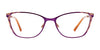 EasyClip EC591 Eyeglasses with Clip-on Sunglasses | Size 52 / Satin Black & Pink Gold