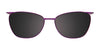 EasyClip EC591 Eyeglasses with Clip-on Sunglasses | Size 52 / Clip Only (Color №080)