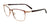 EasyClip EC592 Eyeglasses with Clip-on Sunglasses | Size 54 / Brown & Light Brown / Matt Brown
