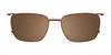 EasyClip EC592 Eyeglasses with Clip-on Sunglasses | Size 54 / Black & Dark Steel/Matt Black