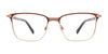 EasyClip EC592 Eyeglasses with Clip-on Sunglasses | Size 54 / Black & Dark Steel/Matt Black