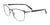 EasyClip EC592 Eyeglasses with Clip-on Sunglasses | Size 54 / Black & Dark Steel / Matt Black