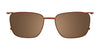 EasyClip EC592 Eyeglasses with Clip-on Sunglasses | Size 54 / Clip Only (Color №010)