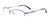 EasyClip EC593 Eyeglasses with Clip-on Sunglasses | Size 51 / Blue & Light Blue