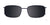 EasyClip EC593 Eyeglasses with Clip-on Sunglasses | Size 51 / Clip Only (Color №050)