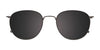 EasyClip EC594 Eyeglasses with Clip-on Sunglasses | Size 48 / Blue & Light Blue