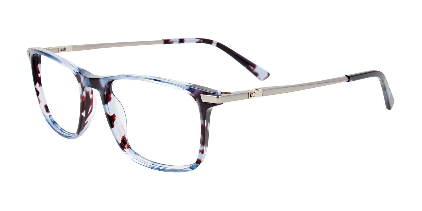 EasyClip EC595 Eyeglasses Demi Blue