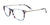 EasyClip EC595 Eyeglasses with Clip-on Sunglasses | Size 52 / Demi Blue
