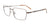 EasyClip EC596 Eyeglasses with Clip-on Sunglasses | Size 58 / Matt Brown & Steel / Brown