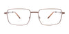 EasyClip EC596 Eyeglasses with Clip-on Sunglasses | Size 58 / Satin Black/Steel