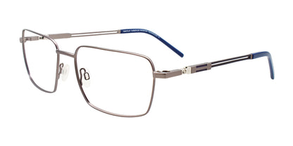 EasyClip EC596 Eyeglasses Satin Grey / Blue