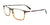 EasyClip EC597 Eyeglasses with Clip-on Sunglasses | Size 54 / Khaki Gradient / Grey