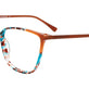 Turquoise Multicolor & Brown/Brown