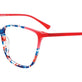 Blue Multicolor & Red/Red