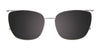 EasyClip EC598 Eyeglasses with Clip-on Sunglasses | Size 54 / Clip Only (Color №090)