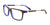 EasyClip EC599 Eyeglasses with Clip-on Sunglasses | Size 50 / Brown Matt & Cryst Blue/Brown Matt & Cryst Blue