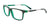EasyClip EC599 Eyeglasses with Clip-on Sunglasses | Size 50 / Matt Black & Cryst Green/Matt Black & Cryst Green