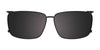 EasyClip EC599 Eyeglasses with Clip-on Sunglasses | Size 50 / Brown Matt & Cryst Blue/Brown Matt & Cryst Blue