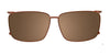 EasyClip EC599 Eyeglasses with Clip-on Sunglasses | Size 50 / Clip Only (Color №010)