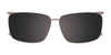 EasyClip EC599 Eyeglasses with Clip-on Sunglasses | Size 50 / Clip Only (Color №020)
