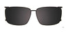 EasyClip EC599 Eyeglasses with Clip-on Sunglasses | Size 50 / Clip Only (Color №090)