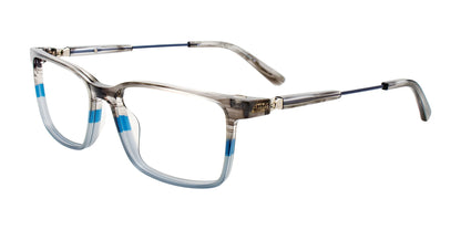 EasyClip EC600 Eyeglasses Grey & Blue & Lt Grey
