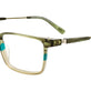 Green & Dark Green & Lt Brown