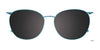 EasyClip EC601 Eyeglasses with Clip-on Sunglasses | Size 52 / Clip Only (Color №060)