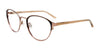 EasyClip EC603 Eyeglasses with Clip-on Sunglasses | Size 55 / Sat Blk & Sh Lt Brn/Brn Cryl