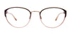 EasyClip EC603 Eyeglasses with Clip-on Sunglasses | Size 55 / Sat Blk & Cop/Brown Tort