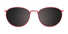 EasyClip EC603 Eyeglasses with Clip-on Sunglasses | Size 55 / Sat Blk & Cop/Brown Tort