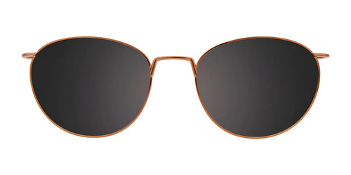 EasyClip EC603 Eyeglasses with Clip-on Sunglasses / Size 55 / Sat Blk & Cop/Brown Tort
