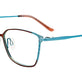 Light Brown & Light Teal