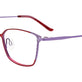 Red & Light Lilac