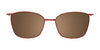 EasyClip EC604 Eyeglasses with Clip-on Sunglasses | Size 50 / Clip Only (Color №010)