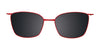 EasyClip EC604 Eyeglasses with Clip-on Sunglasses | Size 50 / Clip Only (Color №030)