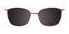 EasyClip EC604 Eyeglasses with Clip-on Sunglasses | Size 50 / Clip Only (Color №035)