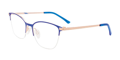 EasyClip EC605 Eyeglasses Blue & Pnk Gold / Blue Pnk Gold