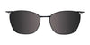 EasyClip EC605 Eyeglasses with Clip-on Sunglasses | Size 49 / Blue & Pnk Gold/Blue Pnk Gold